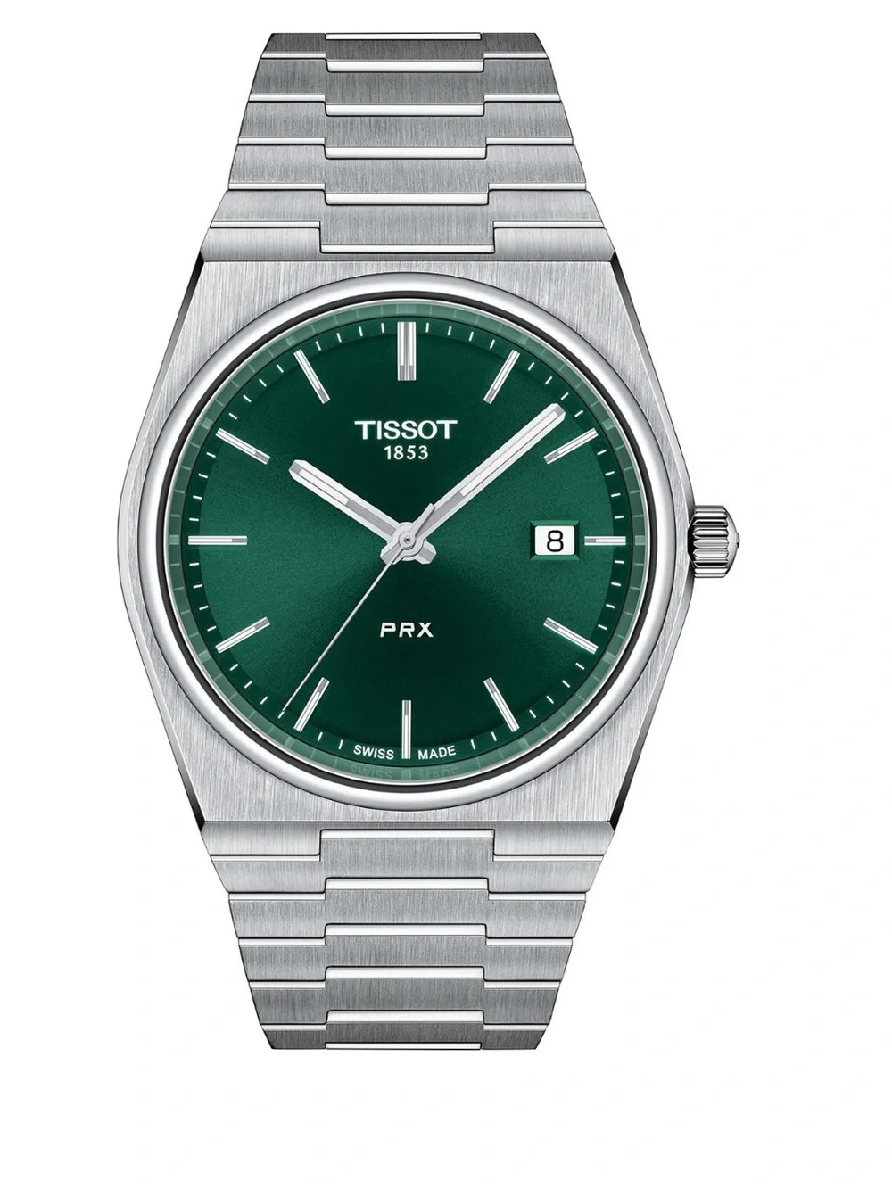 Tissot PRX Green Dial Stainless Steel Men's Watch
